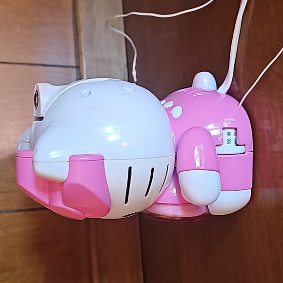 Hello Kitty Am/FM Projection Alarm Clock Radio electric - Picture 8 of 13